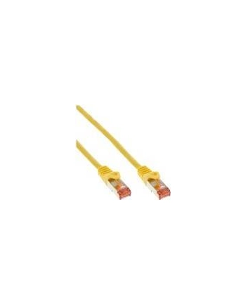 Inline 70pcs. pack Bulk-Pack Patch Cable S/FTP PiMF Cat.6 250MHz PVC copper żółty 1m (B76411Y)