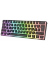 Klawiatura Mechaniczna Rampage Radiant K11 Red RGB Usb-C Czarna (RADIANTK11BLACK) - nr 4