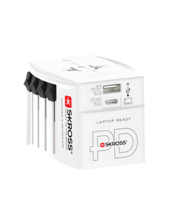 Skross Adapter Podróżny 1302975 Muv Ac45Pd Muvac45Pd