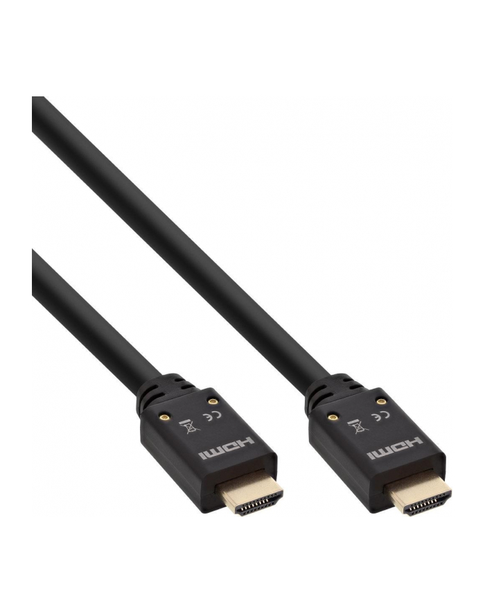 InLine Kabel Active High Speed HDMI + Ethernet 4K2K M/M czarny pozłacane kontakty - 15m (17515B) główny