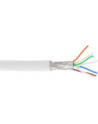 InLine Kabel instalacyjny S/FTP PiMF Cat.6A halogen free 500MHz biały 100m (76899W) - nr 2