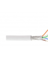 InLine Kabel instalacyjny S/FTP PiMF Cat.6A halogen free 500MHz biały 100m (76899W) - nr 4