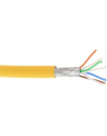 InLine Kabel instalacyjny S/FTP PiMF Cat.6A halogen free 500MHz żółty 100m (76899Y) - nr 2