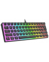 Klawiatura Mechaniczna Rampage Radiant K11 Red RGB Usb-C Czarna (RADIANTK11BLACK) - nr 1