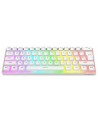 Klawiatura Mechaniczna Rampage Radiant K11 Red RGB Usb-C Biała (RADIANTK11WHITE) - nr 2