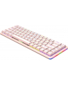 Klawiatura Mechaniczna Rampage Low Profile Rebel Red RGB Różowa (REBELPINK) - nr 2