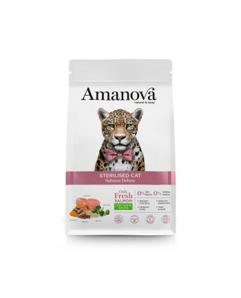 Amanova  Sterilised Cat Salmon Deluxe 1,5kg