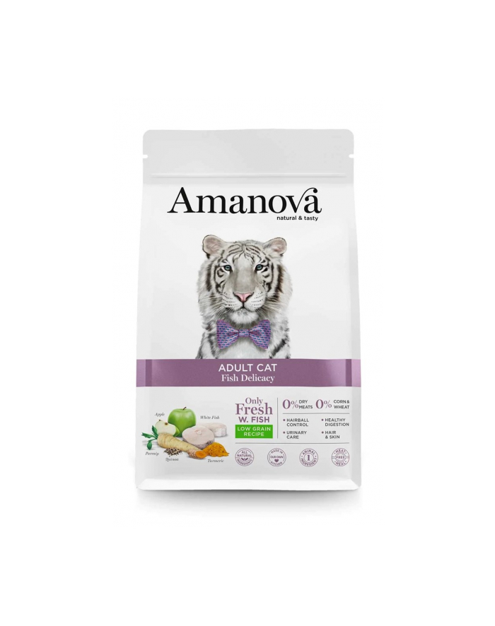 Amanova  Adult Cat Fish White Fish 1,5kg główny