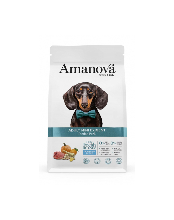 Amanova Adult Mini Exigent Iberian Pork 7kg główny