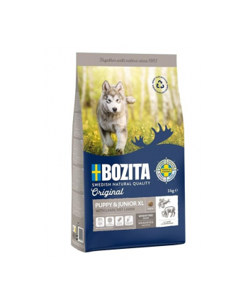 Bozita Original Puppy 'amp; Junior XL z Jagnięciną  - sucha karma dla psa - 12 kg