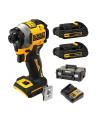 dewalt 18v zakrętarka udarowa; 3 biegi; 208nm;kufer; 2x2ah - nr 1