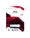 kingston Dysk SSD NV3 1TB M.2 2280 PCI-e 4.0 NVMe 6000/4000 - nr 80