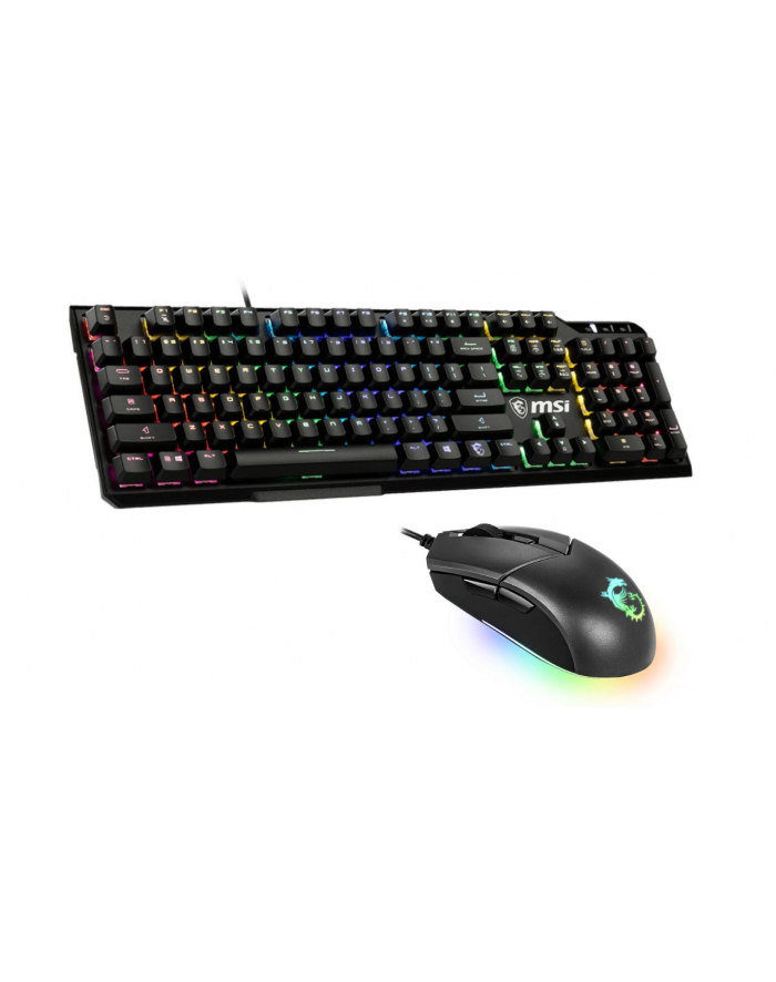 Promocja Klawiatura MSI VIGOR GK41 LR U + Mysz MSI Clutch GM11 główny