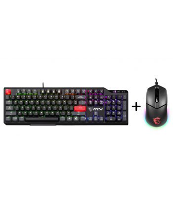 Promocja Klawiatura MSI VIGOR GK41 DUSK + Mysz MSI Clutch GM11