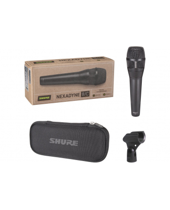 Shure NXN8/C - Mikrofon dynamiczny Nexadyne, Kardioidalny ze złączem XLR, czarny