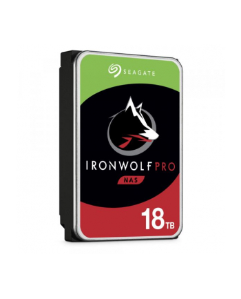 SEAGATE Ironwolf PRO Enterprise NAS HDD 18TB 7200rpm 6Gb/s SATA 256MB cache 3.5inch 24x7 for NAS and RAID BLK Project (P)