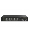 Qnap QSW-M2116P-2T2S, 16x 25GbE, 2x 10GbE SFP+, 2x 10GbE RJ45, Max PoE to 280W, managed switch - nr 1