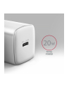 axagon ACU-PD20W Ładowarka sieciowa PD 20W, 1x port USB-C, PD3.0/QC3.0/AFC/FCP/Apple Biała - nr 14