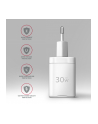 axagon ACU-PD30W Ładowarka sieciowa PD 30W, 1x port USB-C, PD3.0/QC3.0/AFC/FCP/Apple Biała - nr 25