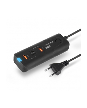 ESPERANZA ŁADOWARKA 60W 2X USB-C PD 30W / 2X USB-A QC 30 18W EZC109