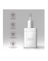 axagon ACU-PD30W Ładowarka sieciowa PD 30W, 1x port USB-C, PD3.0/QC3.0/AFC/FCP/Apple Biała - nr 14