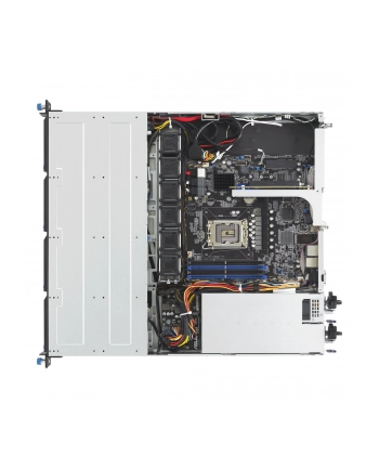 ASUS Rack 1U RS300-E12-RS4/350W Intel C262 LGA1700 95W 4xDDR5 4400/4000/3600 4x3,5'';/2,5''; 4*SATA/SAS/NVMe 2x Intel I210AT 1x Management Port, 1+1 450W 80 PLUS Platinum