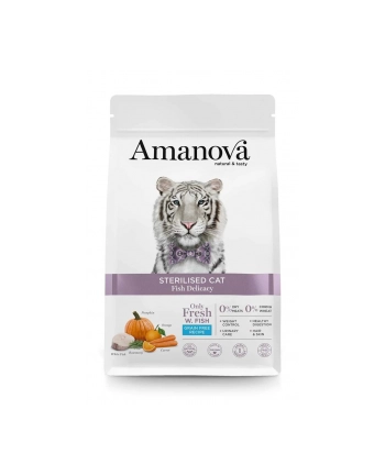 Amanova Sterilised Cat White Fish 1,5kg