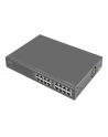DIGITUS Gigabit Ethernet PoE+ Injector Hub 802.3bt 8- Port Power PoE Power Budget 250W - nr 2