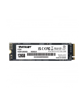 patriot memory PATRIOT P320 128GB M.2 2280 PCIE SSD