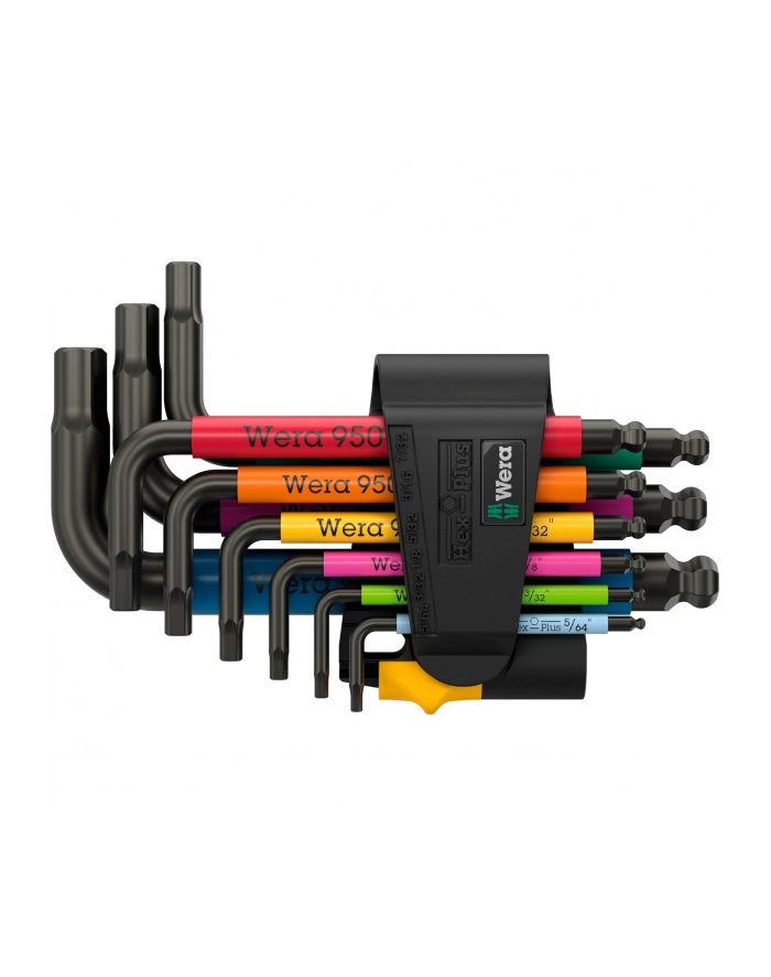 Wera Zestaw Kluczy Trzpieniowych 950/9 Hex-Plus Multicolou 5022641001 główny