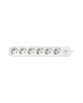 Logilink Lps247 15 M 6X Gniazdo Biały