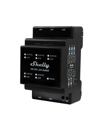 Shelly LAN Switch przełącznik Ethernet z 5 portami