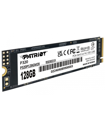 patriot memory PATRIOT P320 128GB M.2 2280 PCIE SSD