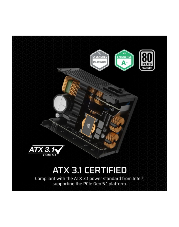 corsair Zasilacz SF Series SF850 80 PLUS Platinum SFX główny