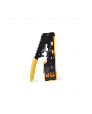 DIGITUS Multi Modular Crimping Tool Pass through Suitable for 6P 8P CAT 6 EZ 8P8C Plug