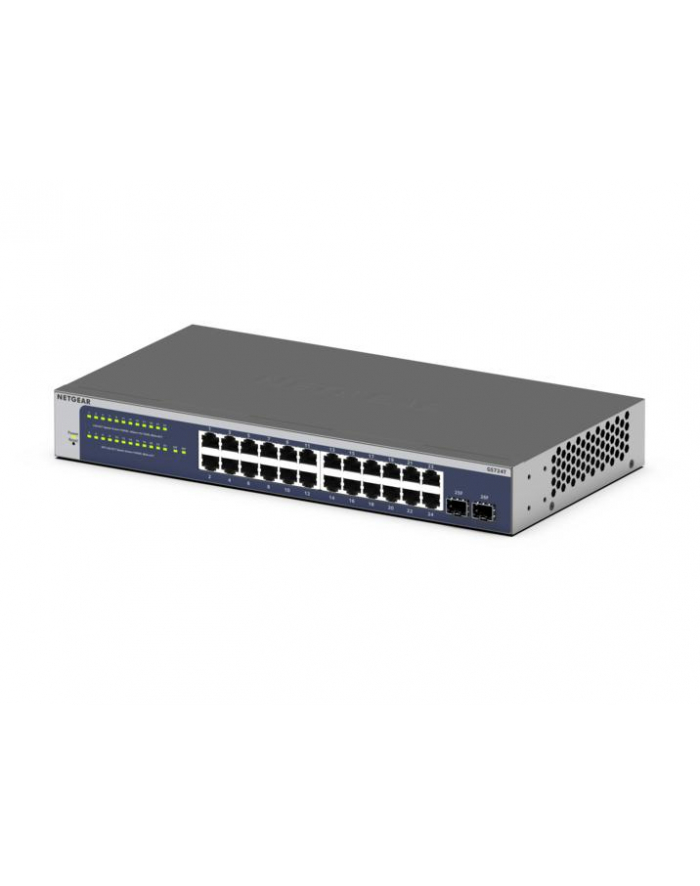 NETGEAR GS724T 24 Port Gigabit Smart Switch 2x combo copper/ SFP Ports Insight Remote/Cloud management główny