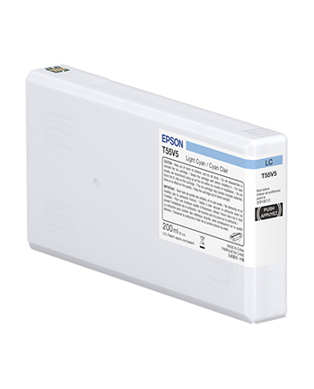 Epson T55W5 LC jasnoniebieski (200 ml) (C13T55W500) nr 1