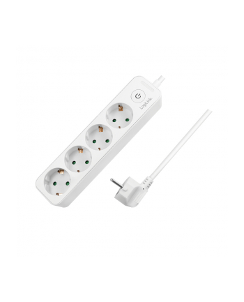 Logilink 4 Gniazda 1.5M Biała (LPS245)