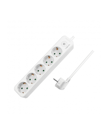 Logilink 5 Gniazd 1.5M Biała (LPS246)