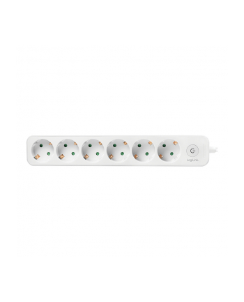 Logilink Lps247 15 M 6X Gniazdo Biały