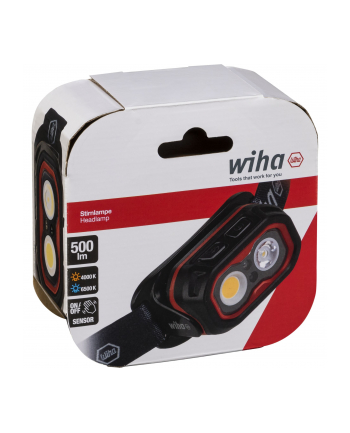Wiha Latarka Czołowa Z Czujnikiem Ruchu 500 Lm 45700