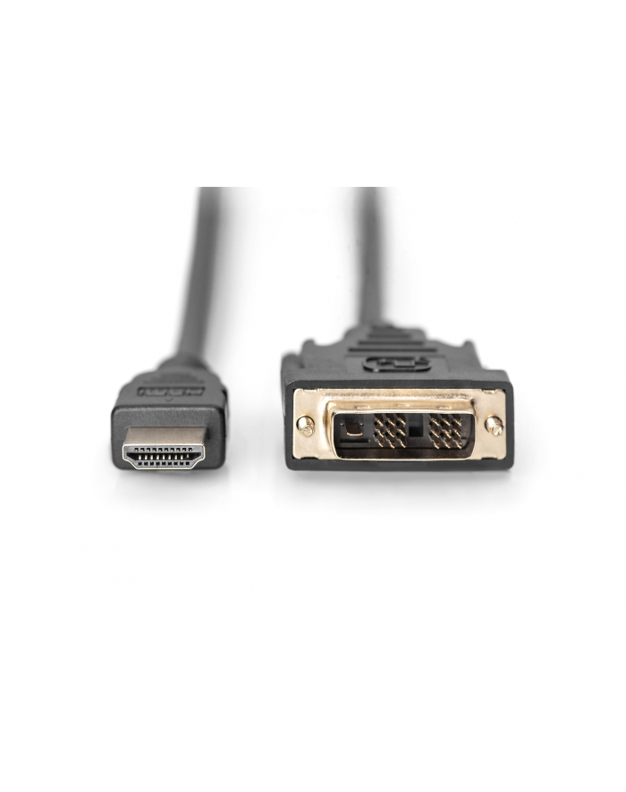 Digitus Kabel Adaptera Hdmi, Typ A-Dvi St/St, 2,0 M, Full Hd - Czarny główny