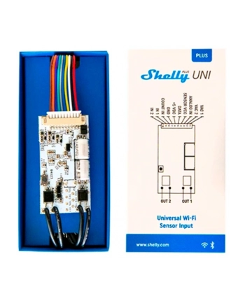 Uniwersalny sterownik WiFi Shelly Plus UNI