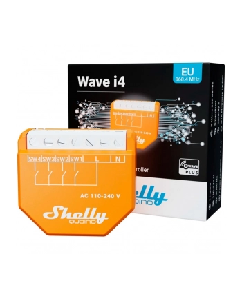 Shelly Relais Sterownik Qubino Szenenaktivierer Z-Wave Shelly_W_i4