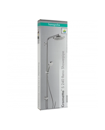Hansgrohe Crometta S 240 1jet Reno, EcoSmart 9 L Min 27270000