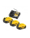 DeWALT DCB1104P3 Zestaw ładowarka DCB1104 + 18V 3x5,0Ah - nr 2