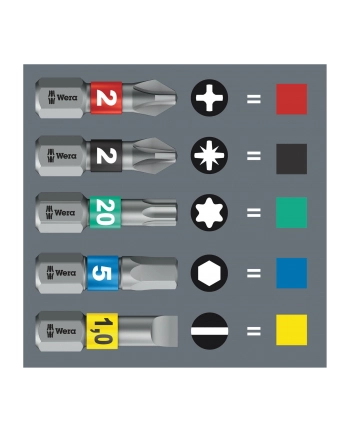 Wera Bity Bit-Check 12 Bitorsion 1 Sb 05136385001 Zest. Bitcheck12Bitorsion1Sb