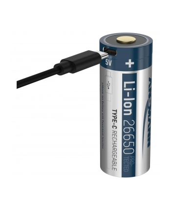 Ansmann Akumulator Specjalny 1307 0012 Li Ion 5100 Mah 3.6 V 1 Szt. 26650USBC