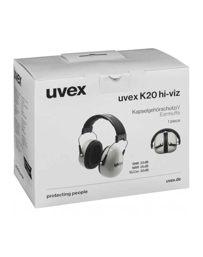 Nauszniki ochronne Uvex  2630021 33 dB 1 szt. główny
