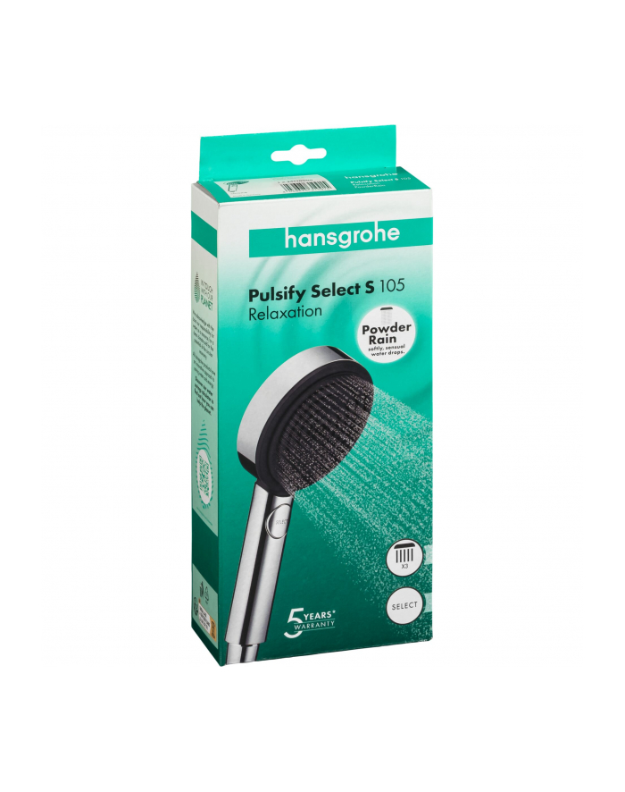 Hansgrohe Pulsify Select 105 3Jet Relaxation Chrom 24110000 główny